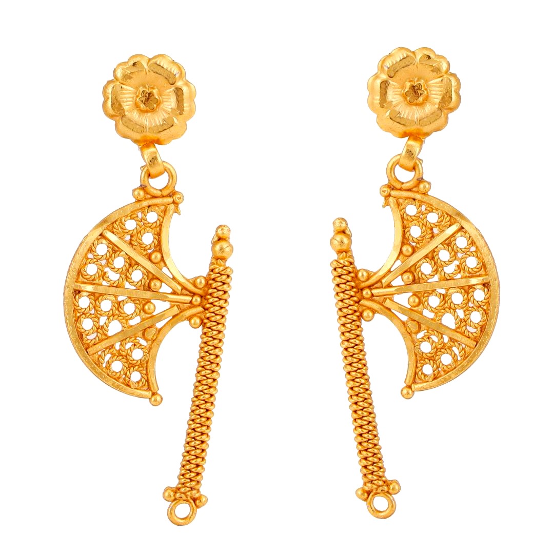 Buy AMI Set Of 20 Gold Toned Contemporary Stud Drop & Semi Hoops Earrings -  Earrings for Women 15813962 | Myntra